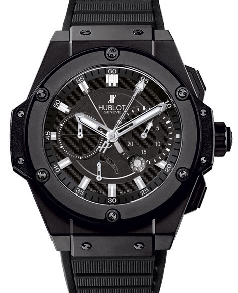 hublot king power black blue|Hublot king power movement.